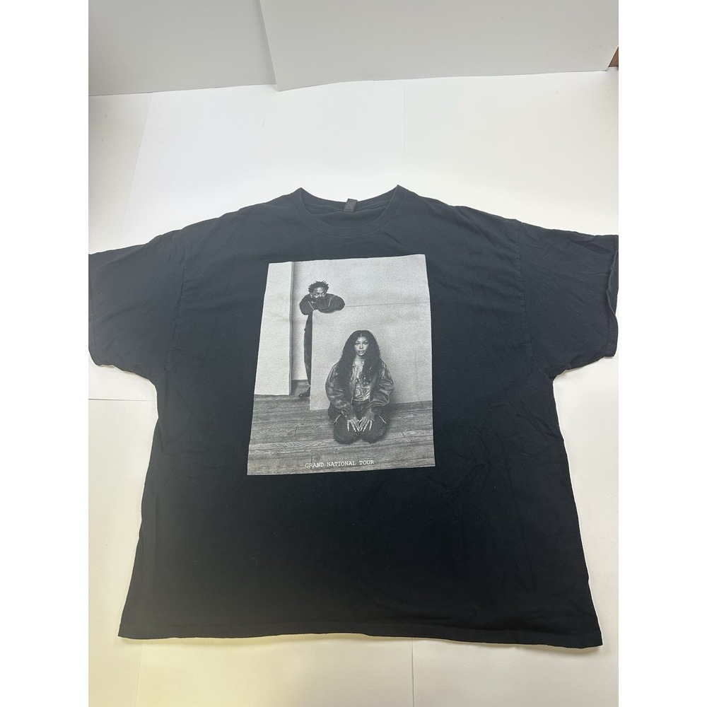 Kendrick Lamar & Sza Grand National Tour 3XL T Shirt Black 2025 Hip Hop Music